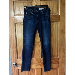 AG Adriano Goldschmied Jeans Womens 29R Blue The Prima Ankle Cigarette